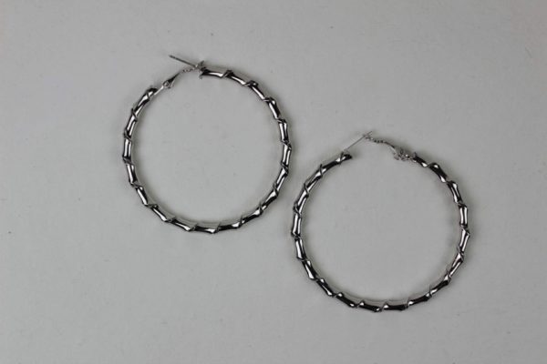 Gypsy Jewellery/ Twisted Silver Loops