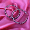 Gypsy Jewellery/ Twisted Silver Loops