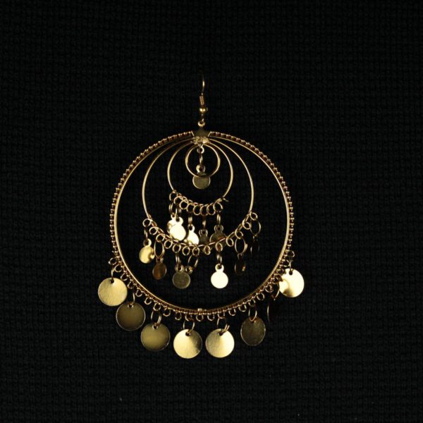 Gypsy Jewellery/ Golden Kashmiri Loops